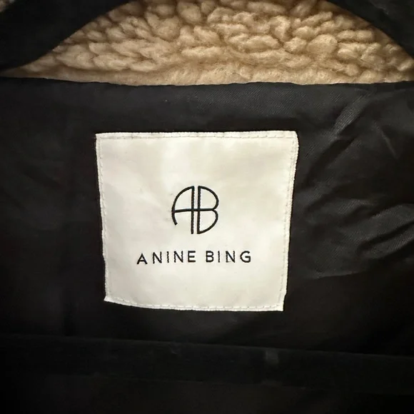 Anine Bing Ryder Sherpa Jacket - Picture 5 of 5